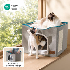 Bedsure balle pendante en peluche, divertit et stimule l’interaction.