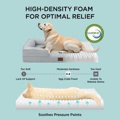 Bedsure bolster quatre côtés: confort enveloppant et positionnement sûr.