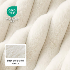Housse zippée amovible Bedsure pour nettoyage facile.