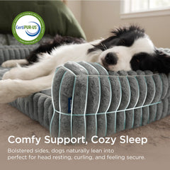Bedsure ComfyFleece mousse mémoire épaisse, répartition du poids