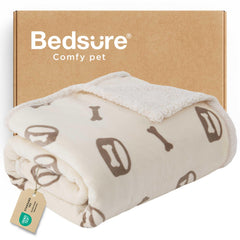 Couverture Bedsure imperméable pour chien, protège canapé et lit.