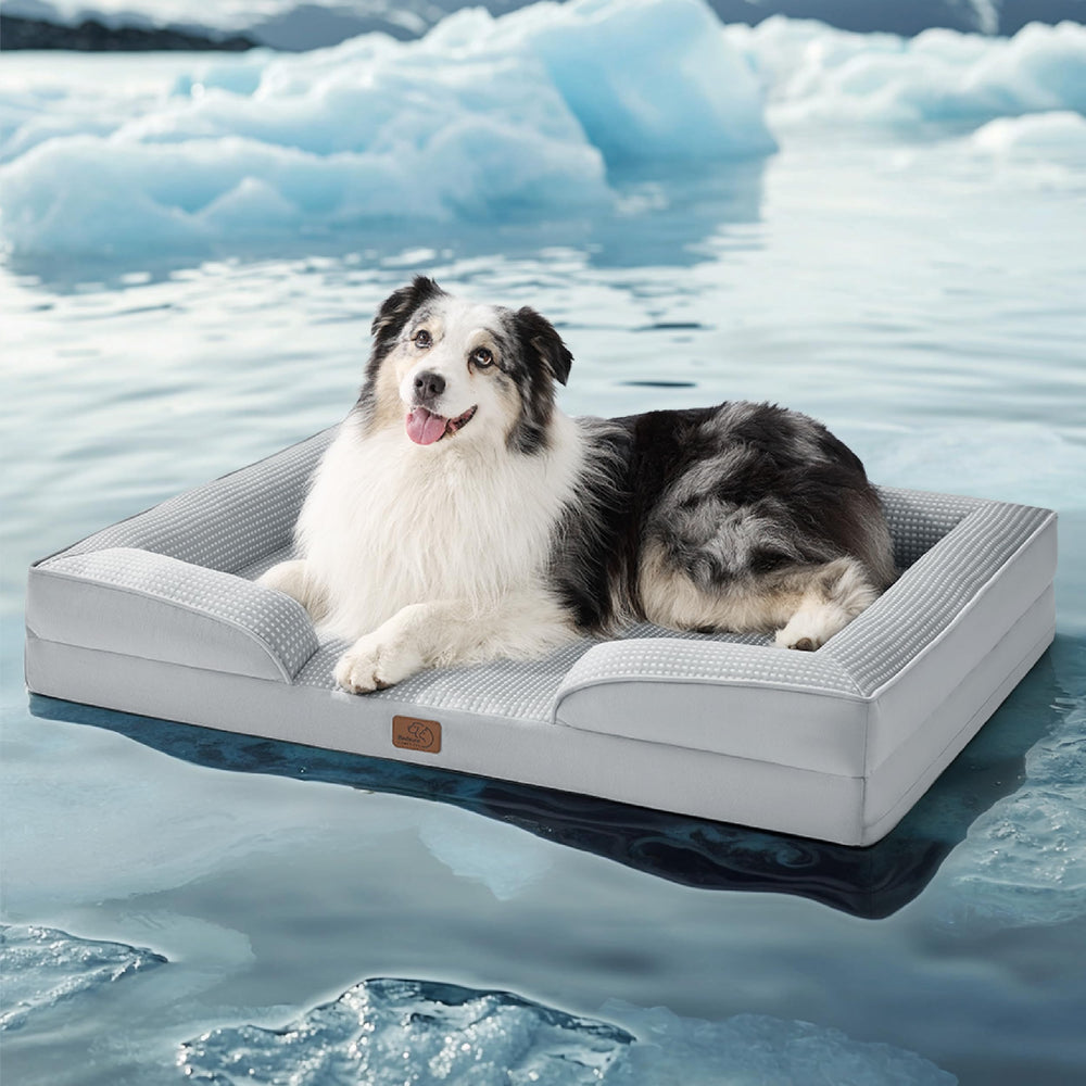 Bedsure L Plus: lit chien grand refroidissant pour rester au frais.