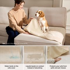 Bedsure tissu velours cristal doux offre un confort pour votre animal.
