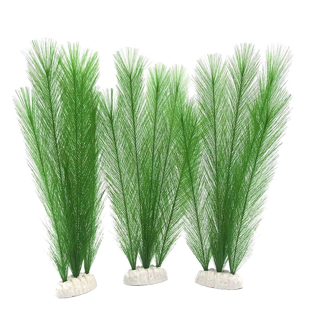 BEGONDIS plante d'aquarium soie vert brillant, décor naturel et apaisant.