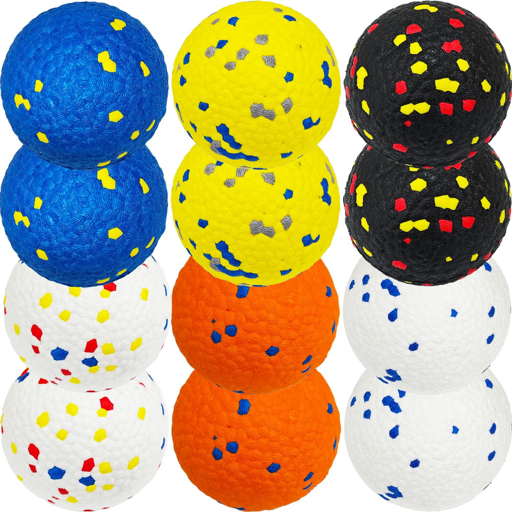 Beieverluck balle-tennis bleue pour jeu et massage buccal léger.