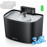 Bellkaspet fontaine-chat, réservoir 122oz, hydratation durable pour votre chat.