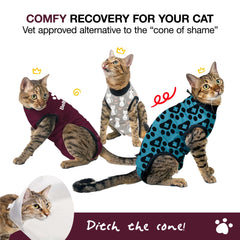 BellyGuard: veste chat permet mouvements faciles après chirurgie.