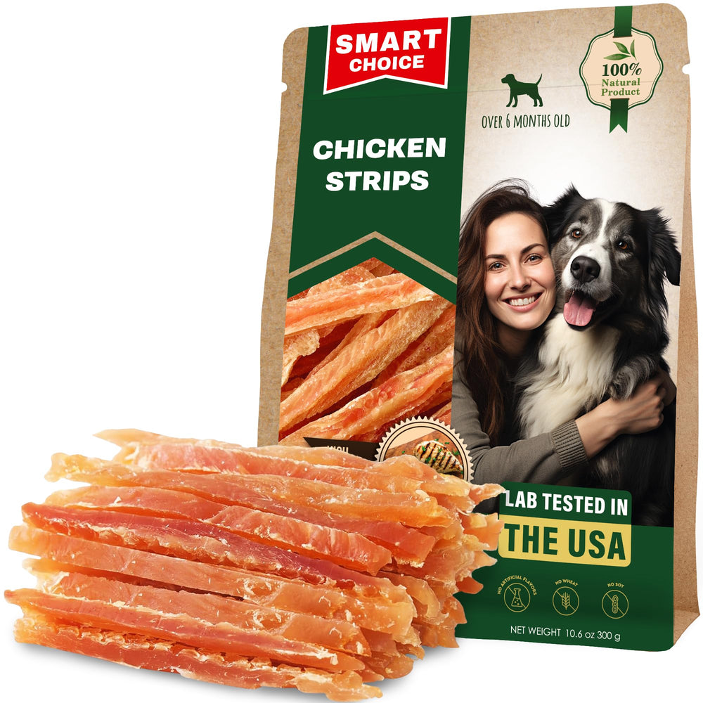Beloved Pets batonnetspoulet-seches, friandise longue durée pour chiens de toutes tailles.