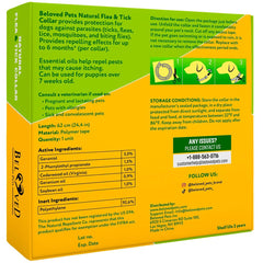 Beloved Pets collier 6 mois protection chien, usage longue durée