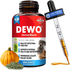 Beloved Pets flacon-gouttes – soutien intestinal quotidien pour chiens et chats.