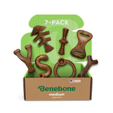 Benebone 7Pack Medium, os à mâcher dur pour chiens, stimulation mentale.