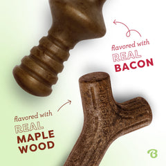 Benebone Maplestick Mini bois-erable: saveur naturelle et longue mastication.