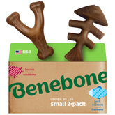 Benebone os-poisson-fourche duo: durable et amusant pour chiens actifs.