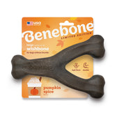 Benebone Pumpkin Spice Wishbone, jouet mâche durable pour chiens agressifs.