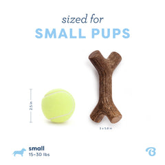 Benebone Puppy Maplestick – fabriqué aux États‑Unis, qualité et durabilité garanties.