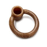 Benebone Ring: jouet à mâcher durable avec goût bacon véritable pour chiens mordants.