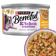 Beneful Kitchen Creations: poulet et légumes dans sauce appétit assuré.