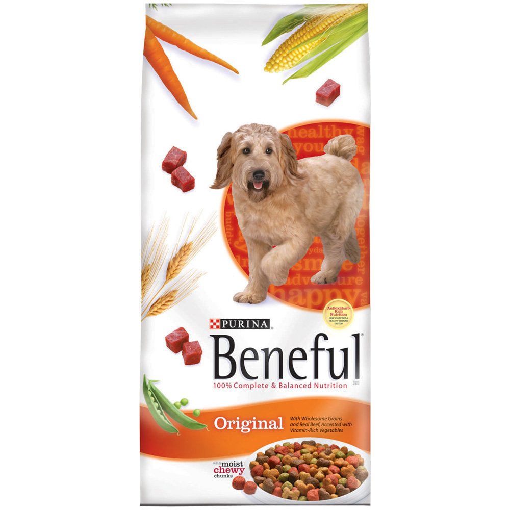 Beneful Original avec boeuf réel dans un bol, nourrir votre chien au quotidien.