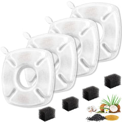Filtre Bengor de remplacement pour fontaine chat 67oz, eau propre et fraîche.