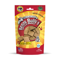 Friandise Benny Bullys Chops Foie Boeuf Lyophilise – emballage pratique et naturelle.