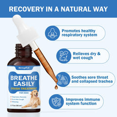 Besgiful flacon-dosage-trachée: dosage facile sans pilules pour respirer plus calmement.