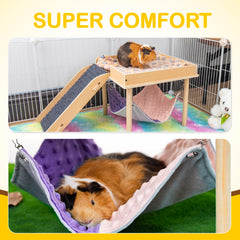 BESNEW hamac cobaye – hamac en tissu doux pour un repos confortable.