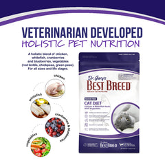 Best Breed croquettes avec ingrédients naturels et taurine pour les chats