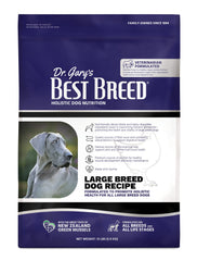 Best Breed Dr Gary's croquettes pour grands chiens dans un sachet de 13 livres