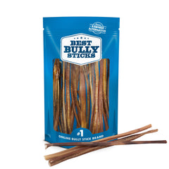 Best Bully Sticks 12 pouces sans odeur: friandise naturelle adaptée aux grandes races