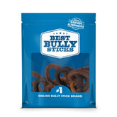 Best Bully Sticks anneaux dentition chiots, texture sûre pour la mastication.