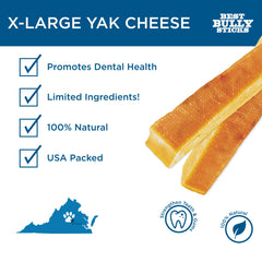 Best Bully Sticks - texture ferme et durable pour un mâchage prolongé du chien