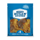 Best Bully Sticks oreilles-de-porc 25 pièces, friandise naturelle prête à offrir.