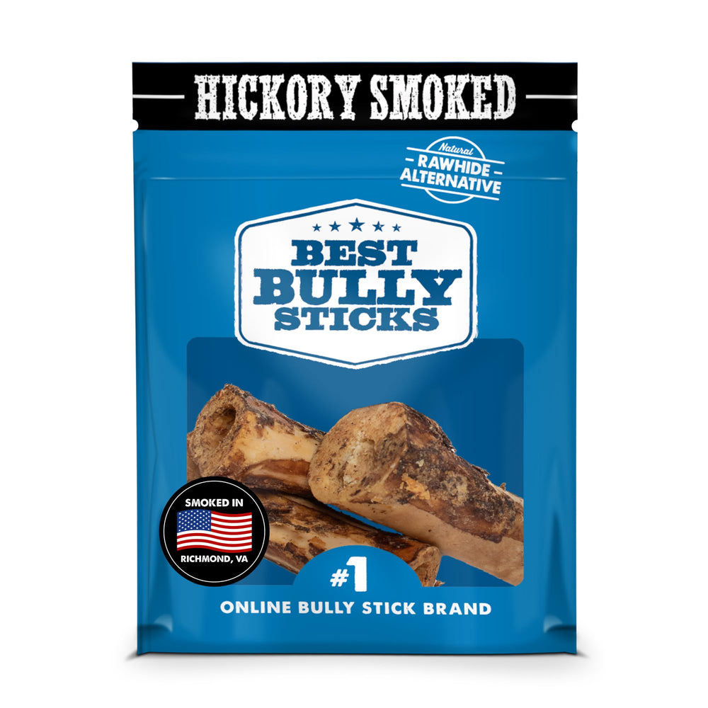 Best Bully Sticks os-moelle-fumee-hickory pack-3 – mastication durable pour grands chiens