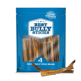 Best Bully Sticks, os sans odeur, 4-8 pouces, friandise naturelle pour chiens.