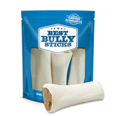 Best Bully Sticks os tibia rempli 5-6 pouces, récompense durable pour chiens actifs.