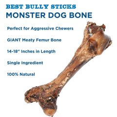 Best Bully Sticks Soutient la dentition grâce à une mastication durable.