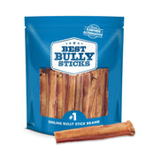 Best Bully Sticks tranche 6 pouces, friandise robuste pour gros chiens, occupe rapidement