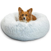 Best Friends by Sheri lit en forme de beignet - vue generale pour chien moyen calme et securisant