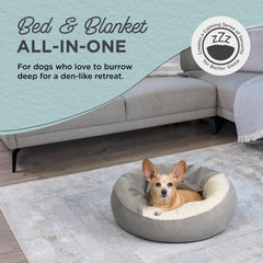 Best Friends by Sheri Cozy Cuddler Ilan – couverture attachée visible, rassurante et chaude.