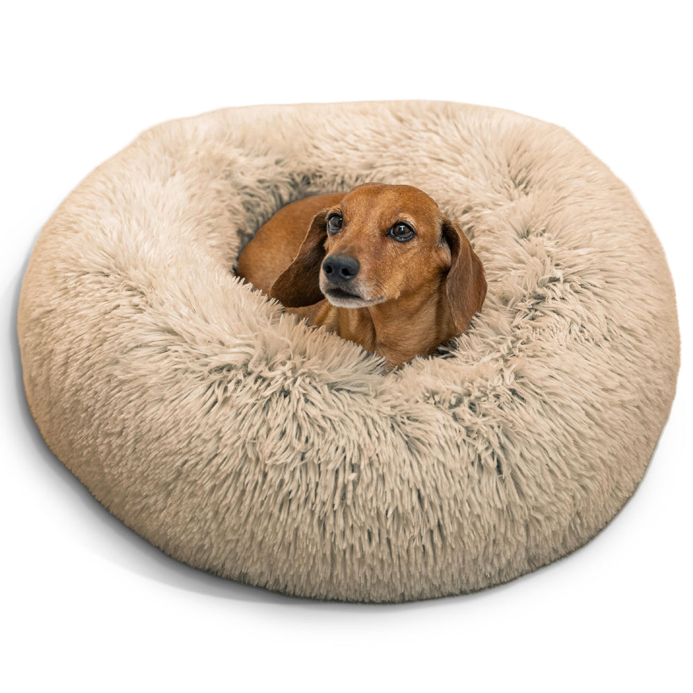 Best Friends by Sheri lit-donut petit taupe 23, confort doux et sécurité.