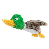 Best Pet Supplies Canard Colvert Gris Grand, jouet interactif stimulant le jeu et la mastication.
