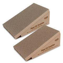 Best Pet Supplies Catify grattoir carton vertical protège les meubles et offre un grattage satisfaisant.