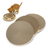 Best Pet Supplies Catify grattoir chat rond pour protéger les meubles.