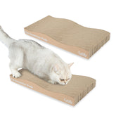 Best Pet Supplies Catify grattoir Ondes – vue frontale montrant le design durable.