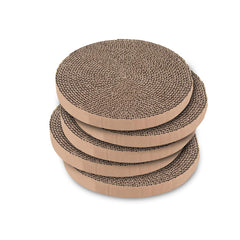 Best Pet Supplies Catify grattoir rond: surface de remplacement durable pour jeux quotidiens.