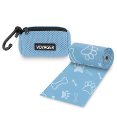 Best Pet Supplies distributeur de sacs à crottes fixé à la laisse pour promenades faciles