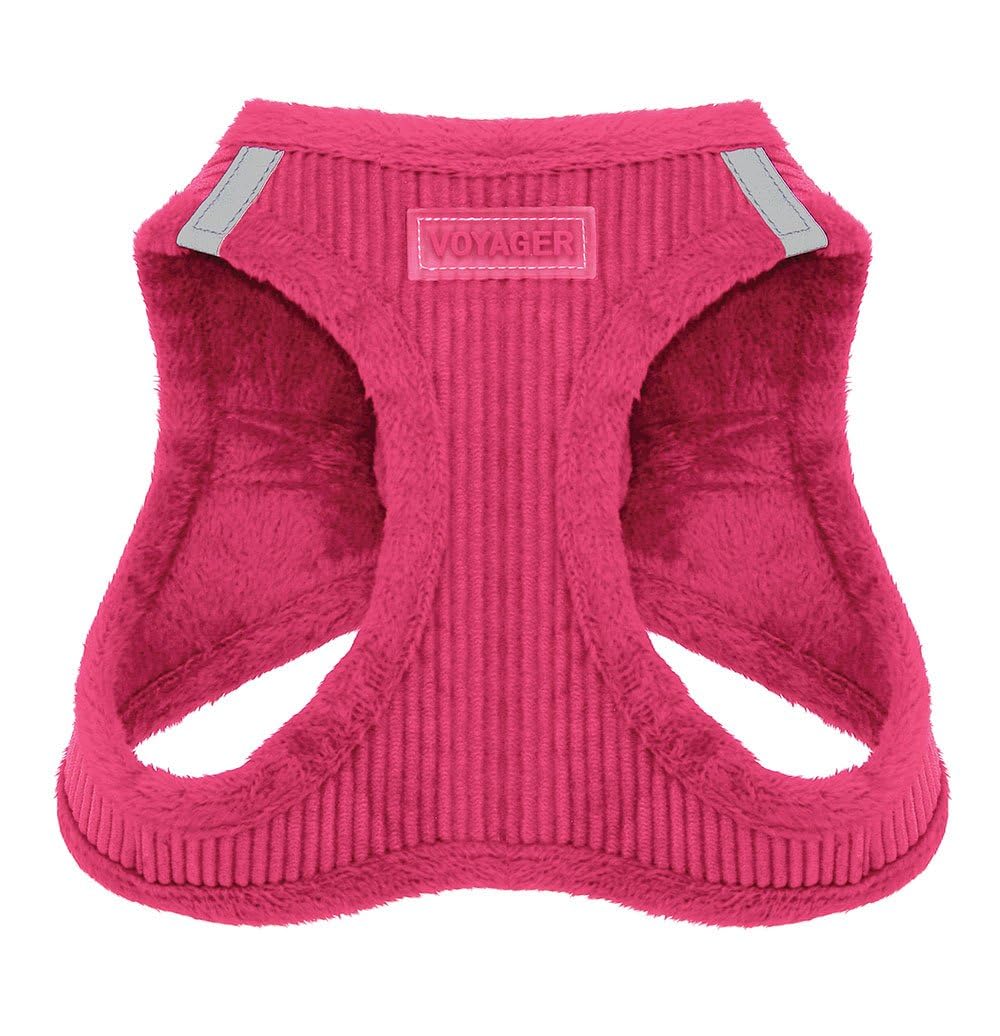 Best Pet Supplies harnais doux en peluche, balades hivernales confortables.