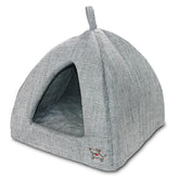 Lit igloo Best Pet Supplies pour chat, douillet et confortable en intérieur.