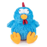 Best Pet Supplies Cluck bleu visage: jouet interactif pour chiens qui aiment jouer et mordre