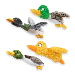 Best Pet Supplies jouet interactif pour chien canard qui grince, stimule le jeu.